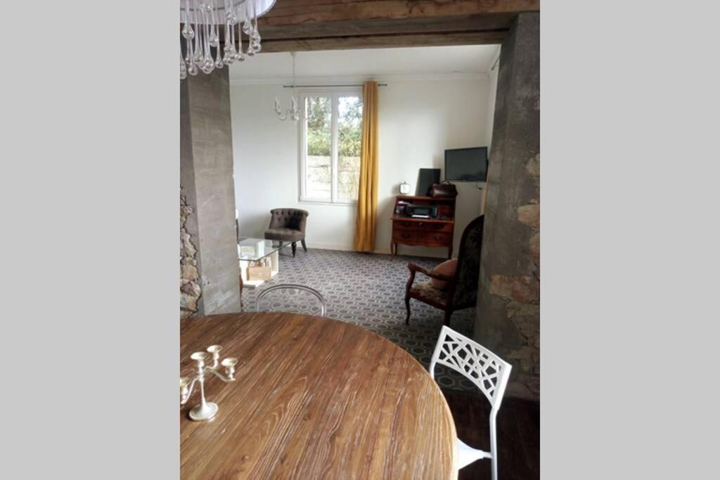 Kermaravel, Le Petit Manoir En Bord De Mer. แซ็ง-โปล-เดอ-ลีอง ภายนอก รูปภาพ